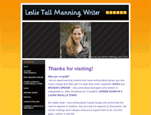 Tablet Screenshot of leslietallmanning.com